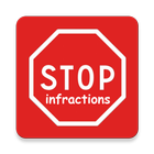 Stop infractions ícone