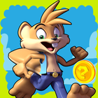 Super rush  endless running escaping game icon