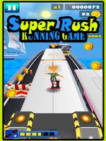 Super rush  endless running escaping game 截图 1