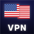 USA VPN icône