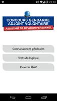 Gendarme Adjoint Volontaire Cartaz
