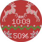 Christmas Sweater Watch Face icono