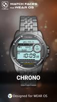 Chrono Watch Face Affiche