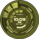 Futuristic GUI Watch Face APK