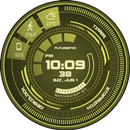 Futuristic GUI Watch Face APK