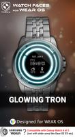 Glowing ElecTRONic Watch Face plakat