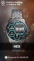 Hex الملصق