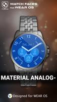 Material Analogic Watch Face poster