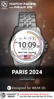 Paris 2024 Watch Face Poster