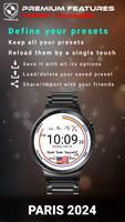 برنامه‌نما Paris 2024 Watch Face عکس از صفحه