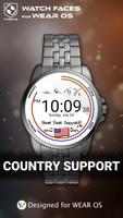 Country Support Watch Face Affiche