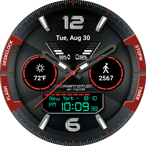 Phant Watch Face