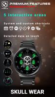 Skull Wear Watch Face 截图 2