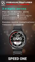 Speed One Watch Face capture d'écran 3