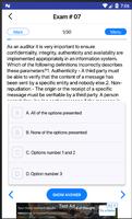 Certified Information Systems Auditor (CISA) exams screenshot 3