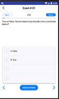 Certified Scrum Master (CSM) certification exams تصوير الشاشة 2