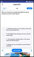 Adwords Fundamental -Practice Exams 200 questions captura de pantalla 2