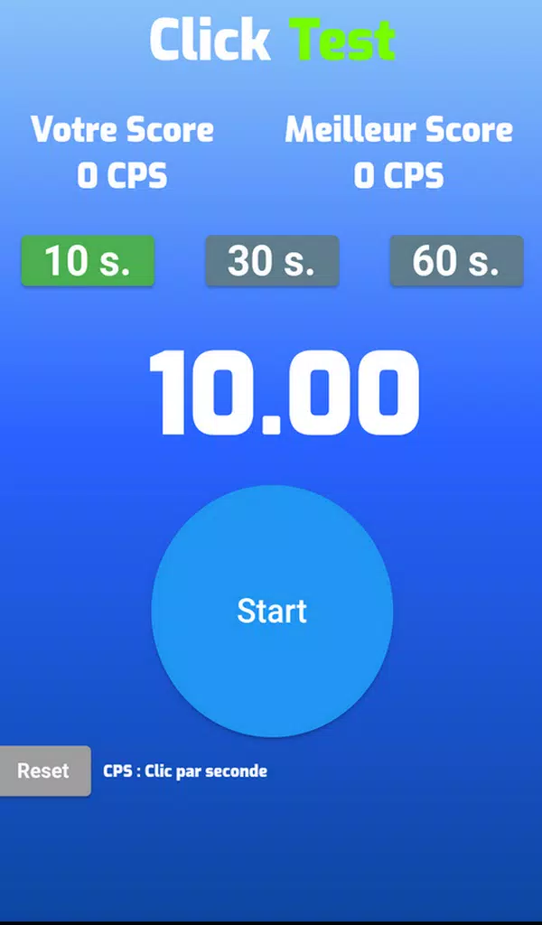 CPS Test - Click Speed Test for Android - Download