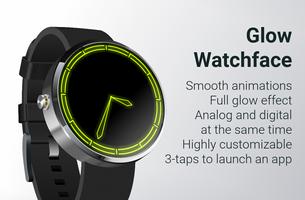 Glow Watch Face Plakat