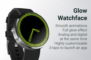 Glow Watch Face پوسٹر