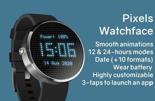 Pixels Watch Face Plakat