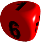 Dices 3D icon