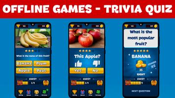 Trivia Quiz: Fun Offline Games ポスター