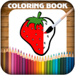 Fruits Vegetables Coloring Book Game