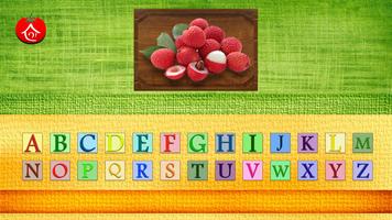 Spelling Game - Fruit Vegetable Spelling learning screenshot 3