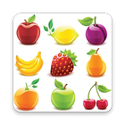 Fruits and Vegetables Name for Kids (Audio) icône