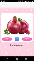 Fruits and Vegetables Name for Kids (Audio) ảnh chụp màn hình 2