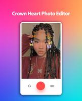 Crown Heart Photo Editor captura de pantalla 2