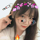 Live face sticker sweet APK