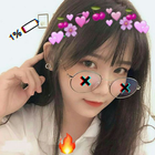 Live face sticker sweet ไอคอน