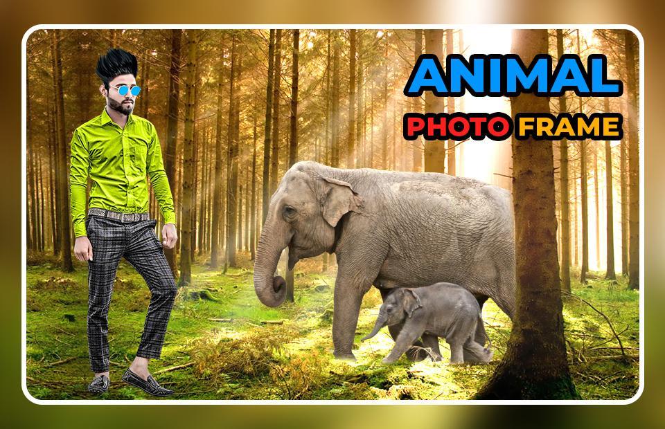 Animal Photo Frame Editor For Android Apk Animal Photo Frame