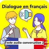 آیکون‌ Dialogue en français A1 A2