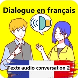 Dialogue en français A1 A2 icône