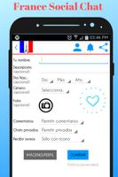 France Social Chat - Meet and Chat with singles syot layar 1