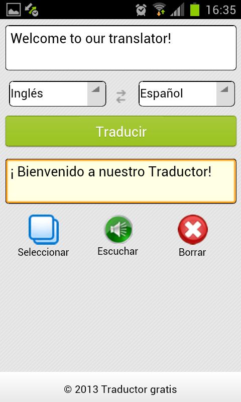 Traductor de francés a español para Android - APK Baixar