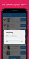 Unfollow and Follow users screenshot 3