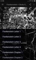 FRANKENSTEIN + STUDY GUIDE ポスター