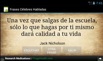 Frases Celebres Habladas اسکرین شاٹ 2