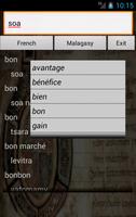 French Malagasy Dictionary پوسٹر