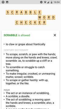 SCRABBLE Word Checker screenshot 1