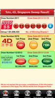TOTO, 4D Lottery Live Free पोस्टर