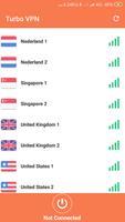 X Turbo VPN-Unlimited Free VPN & Fast Security VPN Affiche