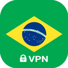 VPN Brazil - Free, Fast, Secure & Unlimited Proxy icône