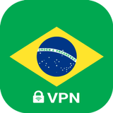 VPN Brazil - Free, Fast, Secure & Unlimited Proxy biểu tượng