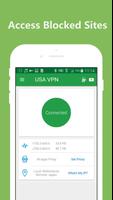 USA VPN - Free, Unlimited & Unblock proxy poster