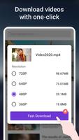 Video Downloader - Video Saver اسکرین شاٹ 1